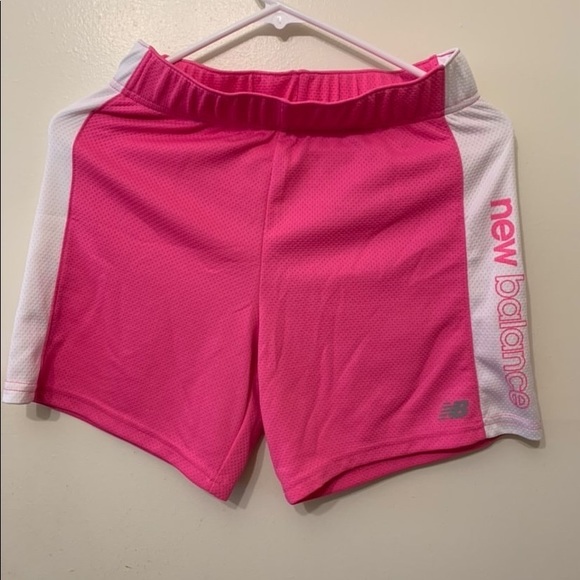 new balance pink shorts - Picture 2 of 2
